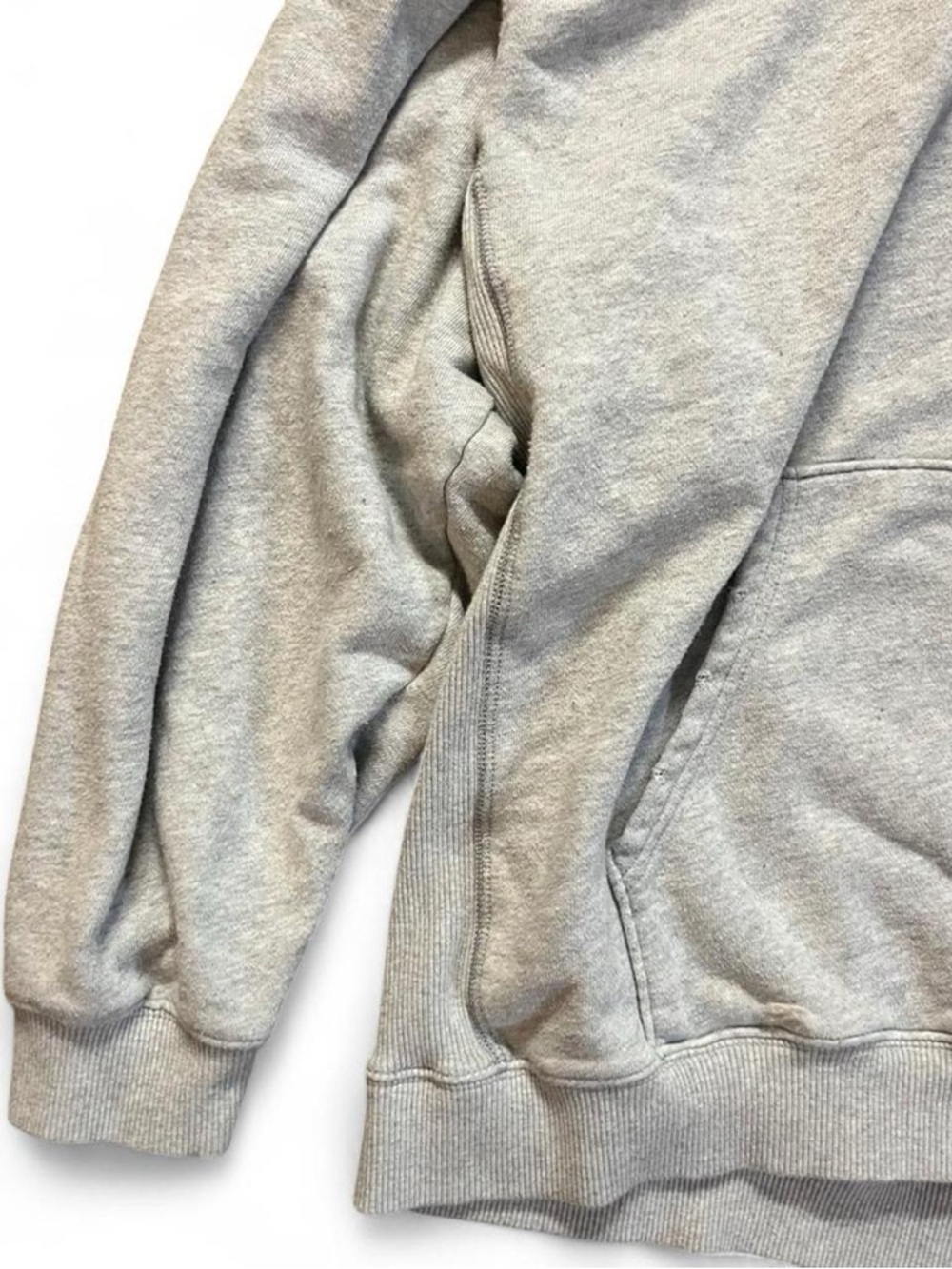 Classic Gray Aerie distressed Hoodie - Picture 4 of 5